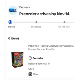 🔥🔥POKEMON TCG MEGA EVOLUTIONS PHANTASMAL FLAMES BOOSTER BUNDLE ✅PRESALE✅ - Image 2