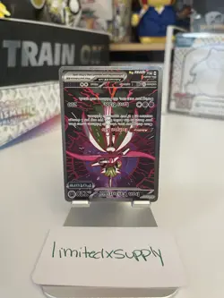 Pokemon Scarlet & Violet Prismatic Evolutions Iron Valiant ex 157/131 | Defect - Image 2