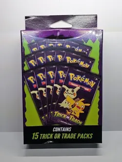 Pokemon Trick or Trade Booster Pack box - 15 Packs 2025 NEW - Image 1
