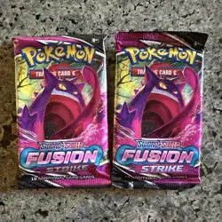 Sealed Fusion Strike Pokemon TCG Booster Pack - 2 Gengar art - Image 1