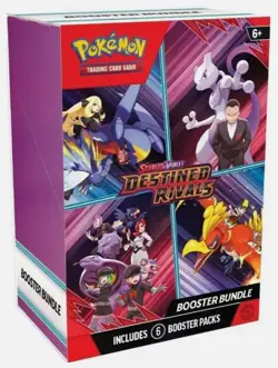 New Pokemon TCG Scarlet & Violet Destined Rivals Booster Bundle (Factory Sealed) - Image 1