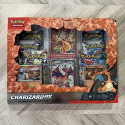 Pokemon Charizard ex Premium Collection Box 6 Packs Tera Charizard Promo 5 Avail - Image 1