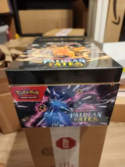 Pokemon TCG Paldean Fates (SV4.5) BOOSTER BUNDLE DISPLAY BOX Sealed 10 Bundles - Image 2