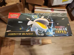 Pokemon TCG Paldean Fates (SV4.5) BOOSTER BUNDLE DISPLAY BOX Sealed 10 Bundles - Image 3