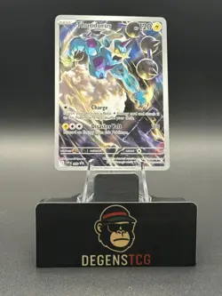Pokemon Black Bolt Promo Thundurus #209 SVP EN Black Star Promo - Image 1