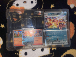 Pokemon TCG Charizard ex SVP 196 + Charmander and Charmeleon - Black Star Promo - Image 4