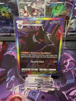 Pokemon TCG Pocket Gengar Textured Holo Rare - Fan Art / Custom Art - Image 1