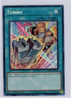 Yugioh TCG Tuning MP24-EN055 (Alternate Art) 1st Edition Prismatic Secret Rare - Image 1