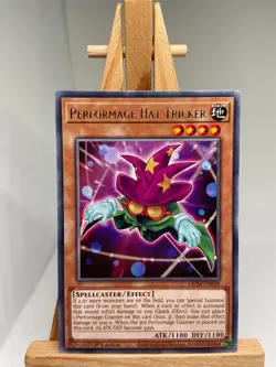 Performage Hat Tricker - Rare 1st Edition GEIM-EN038 - NM - YuGiOh - Image 1
