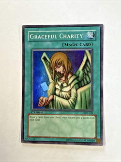 Yu-Gi-Oh! 1st Edition Graceful Charity #BP01-EN036 Light Play - Image 1
