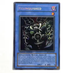 Relinquished NM Limited Edition Secret Rare MC1-EN003 Yu-Gi-Oh! TCG See Photos - Image 1