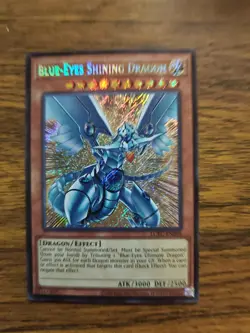 Blue-Eyes Shining Dragon LCKC-EN008 Yu-Gi-Oh Legendary Collection... - Image 1