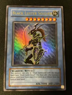 Black Luster Soldier SYE-024 Unlimited Edition Super Rare Played - Image 1