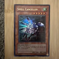 Yu-Gi-Oh! TCG Spell Canceller MFC-020 Magician's Force-Unlimited Edition - Image 3