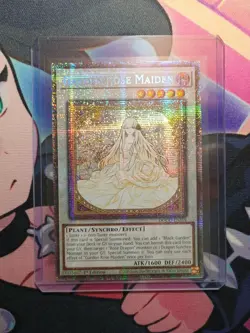 Garden Rose Maiden (STARLIGHT RARE) DOOD-EN101 (MINT) 1st Edition Yu-Gi-Oh! - Image 1