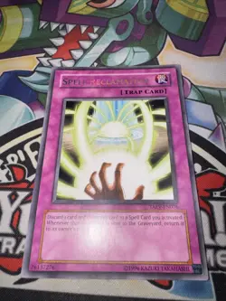 Spell Reclamation TAEV-EN076 Rare Yu-Gi-Oh Card (MISPRINT) Secret Name - Image 1