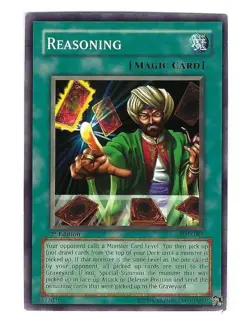 Reasoning PGD-081 - 1st Edition - Yugioh NM/M (Never Played) - Image 1