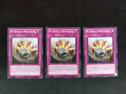 3x - W Nebula Meteorite - 1st Ed - EXVC-EN080 - LP - Image 1