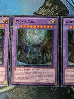 * 3x -Worm Zero - DT03-EN084 - Duel Terminal - LP - Yugioh - Image 3