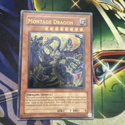 Yugioh! Montage Dragon TDGS-EN014 Ultimate Rare Unlimited MP - Image 1