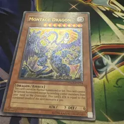 Yugioh! Montage Dragon TDGS-EN014 Ultimate Rare Unlimited MP - Image 2