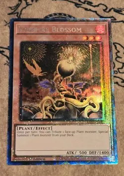 Yugioh Lonefire Blossom RA01-EN002 1st Edition Prismatic Collector's Rare NM - Image 1