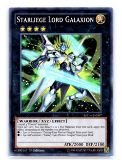Starliege Lord Galaxion - MP14-EN097 - Super Rare - 1st Edition - Yugioh - Image 1