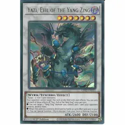Yazi, Evil of the Yang Zing GFP2-EN131 1st Edition Ultra Rare :YuGiOh TCG Card - Image 1