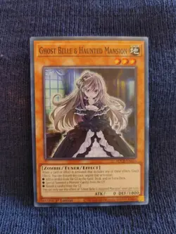 Yugioh Ghost Belle & Haunted Mansion 1ST Edition SDCB-EN015 Mint - Image 1