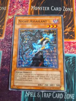 Yu-Gi-Oh! TCG Night Assailant Ancient Sanctuary AST-080 Common 1st Edition NM - Image 1