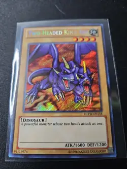 yugioh cards- Two-Headed King Rex LCYW-EN158 - Image 1
