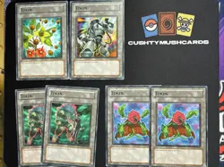 YUGIOH TOKEN TKN3 LOT SEED GRINDER ROSE DESTINY HERO 6 TOKENS - Image 1