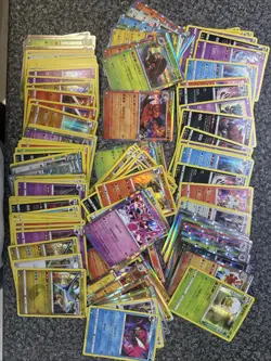 Massive Korean Holo Pokemon Card Bundle 127 Cards - Image 1