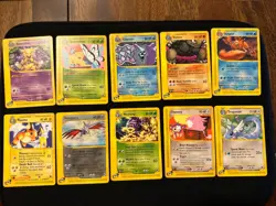 Pokemon Expedition Lot 50+ Unique Cards Rare Uncommon Alakazam Raichu Dragonair - Image 1