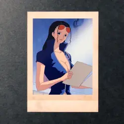 S1657 Nico Robin No.07 Japanese One Piece Trading Card Movic 2019 3.5in F14 - Image 1