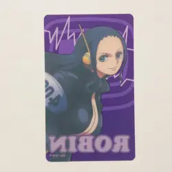 M684 Nico Robin Japanese One Piece Egghead Clear Card Collection - Image 2