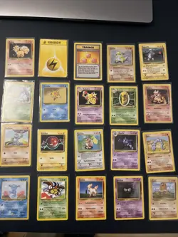 Pokemon Card Karten Sammlung Collection WOTC Vintage German Base Set - Image 1