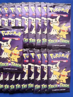 27 2023 Pokemon Trick Or Trade 3 Card Booster Pack Halloween Trick Or Treat NEW - Image 3