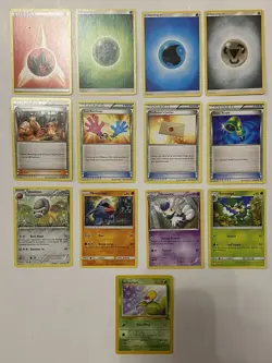 🔥 Pokemon 13 Card Lot With One VINTAGE 1st Edition Card🔥 Energy, Trainer, - Image 1