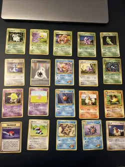 Pokemon Card Karten Sammlung Collection WOTC Vintage Japanese 1st Edition - Image 1