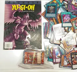 9.1 Lbs. Lot of Assorted Yu-Gi-Oh! Cards w/ Beckett Unofficial Collector's Guide - Image 3