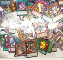 9.1 Lbs. Lot of Assorted Yu-Gi-Oh! Cards w/ Beckett Unofficial Collector's Guide - Image 5