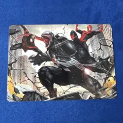 Terrific Team-Up Art Card Marvel's Spider-Man NM MTG FAST SHIP - Image 1