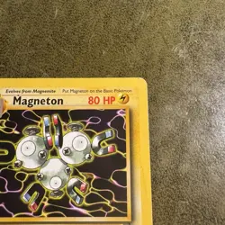 Pokemon TCG Magneton 26/62 Fossil Set Non-Holo Card MP Condition - Image 4