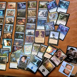 Yuriko the Tiger's Shadow NINJA ROGUES LO-PRO Black Blue Commander Magic Deck - Image 2