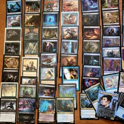 Yuriko the Tiger's Shadow NINJA ROGUES LO-PRO Black Blue Commander Magic Deck - Image 3