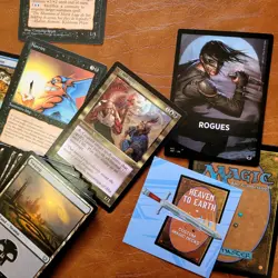 Yuriko the Tiger's Shadow NINJA ROGUES LO-PRO Black Blue Commander Magic Deck - Image 4