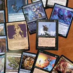 Yuriko the Tiger's Shadow NINJA ROGUES LO-PRO Black Blue Commander Magic Deck - Image 5