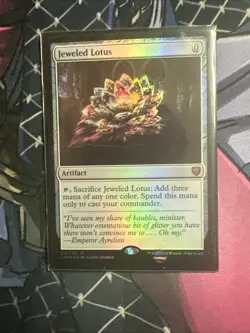 Jeweled Lotus Commander Legends Foil NM - Image 1