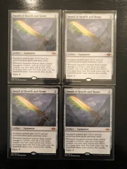 Sword of Hearth and Home X4X NM/M Modern Horizons 2 MH2 Magic the Gathering MTG - Image 1
